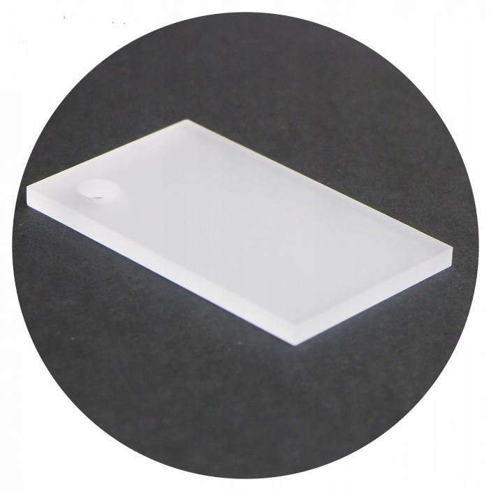 Plexi mrożona satynowa 3mm Formatka A3