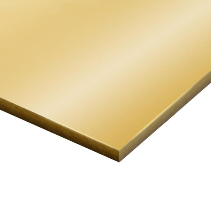 Plexi złota połysk 3mm formatka 60x30cm