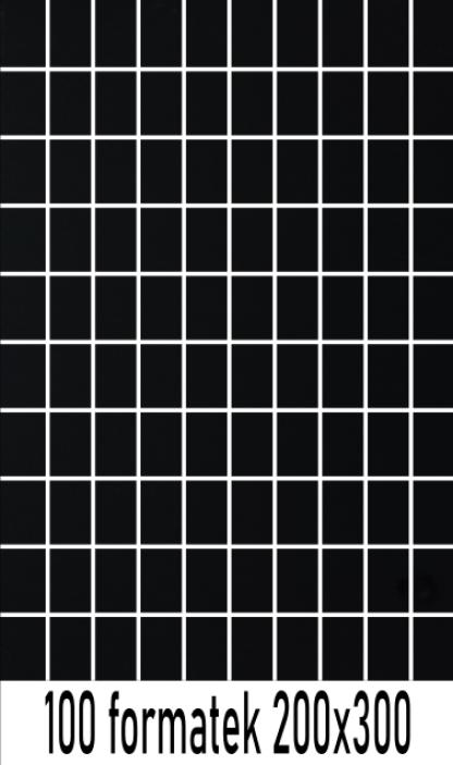 Plexi czarna 3mm cięta na formatki 200x300 mm