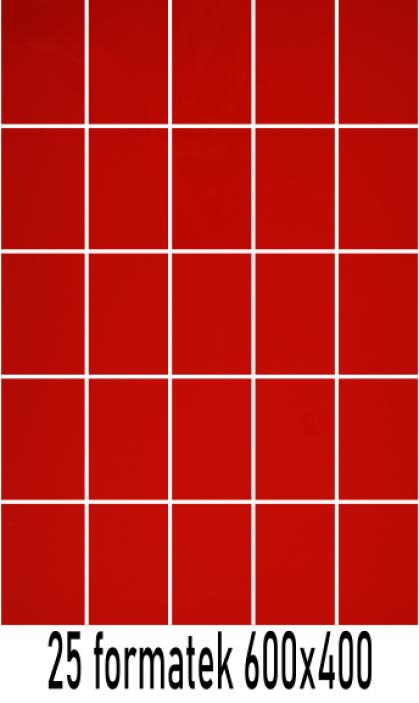 Plexi czerwona 3mm cięta na formatki 600x400 mm