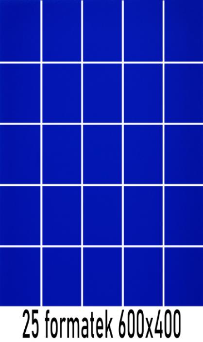 Plexi niebieski 3mm cięta na formatki 600x400 mm