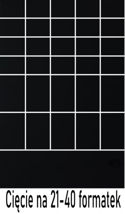 Plexi Dymiona Grafit 3mm cięta na 21-40 formatek