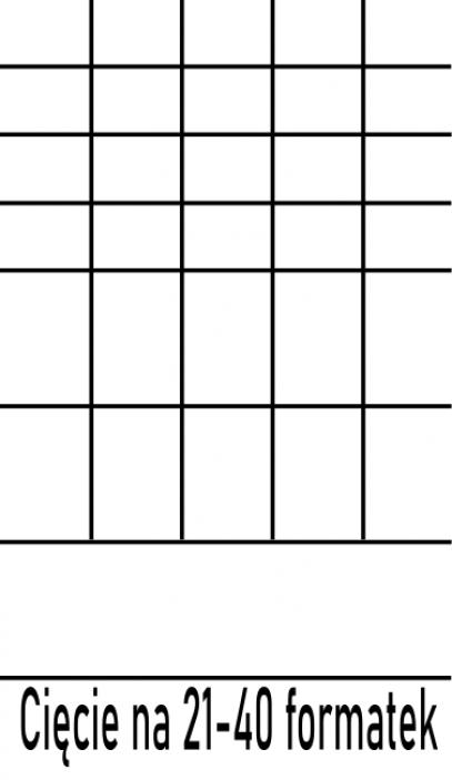 Plexi mleczna biała wylewana 3mm cięta na 21-40 formatek