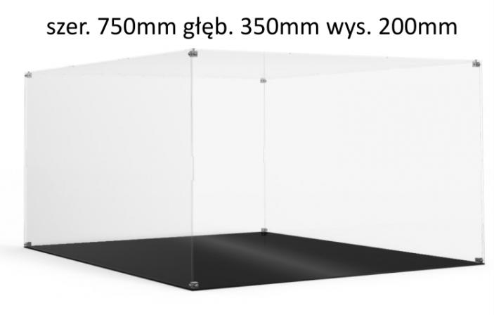 Gablota EcoLine 750x350x200mm