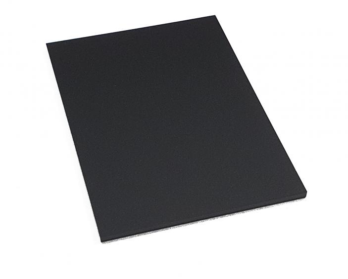 Plexi czarna Wylewana matowa 5mm Formatka 50x30 cm