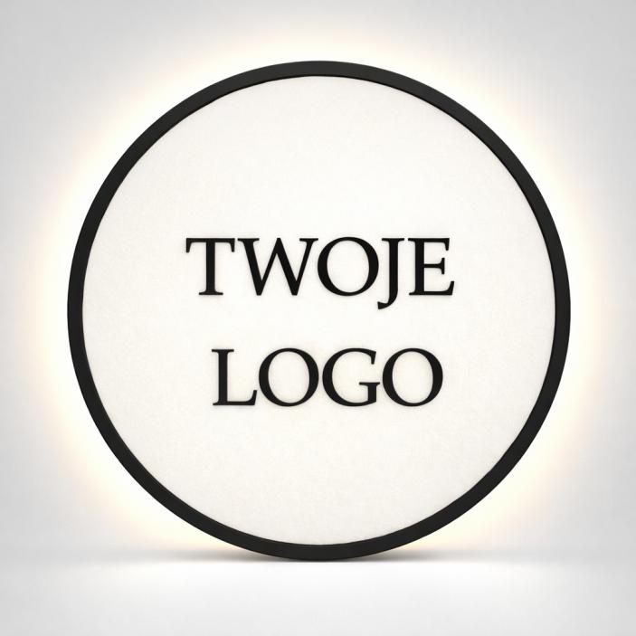 Szyld koło LED 80 cm