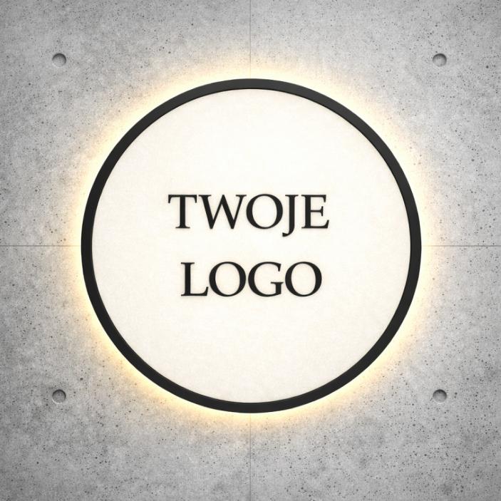 Szyld koło LED 40 cm