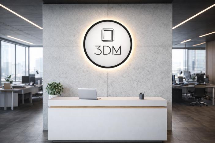 Szyld koło LED 40 cm