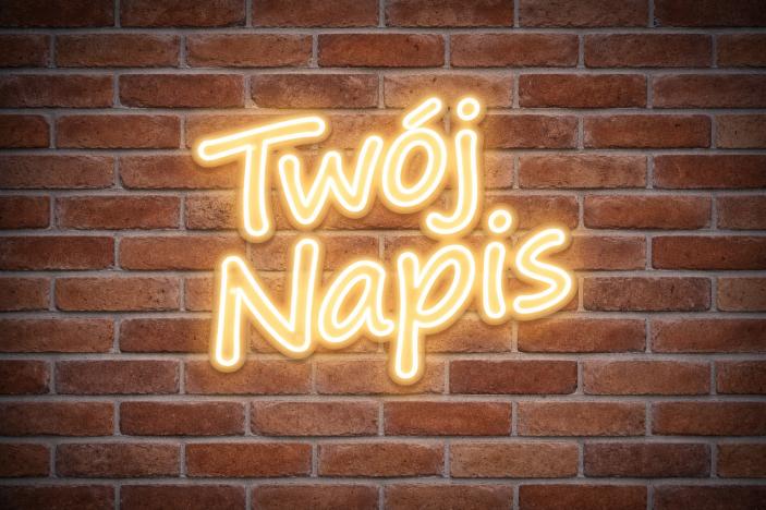Neon LED – napis na zamówienie (Twój dowolny tekst)