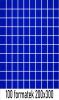 Plexi niebieski 3mm cięta na formatki 200x300 mm