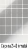 Plexi mrożona satynowa 3mm cięta na 21-40 formatek