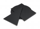 Plexi czarna Wylewana matowa 3mm Formatka 20x30 cm